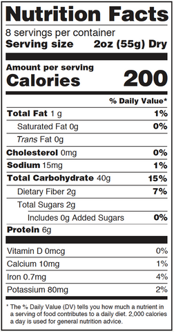 ORGANIC DURUM WHEAT SPAGHETTI- 8 Pack