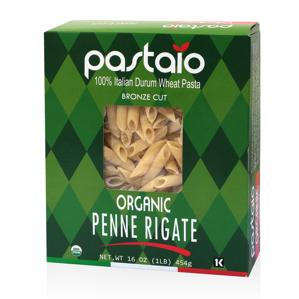 ORGANIC DURUM WHEAT PENNE- 8 Pack